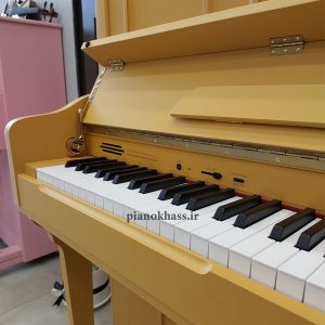 پیانو طرح آکوستیک یاماها p145 سافت تاچ رنگ زرد