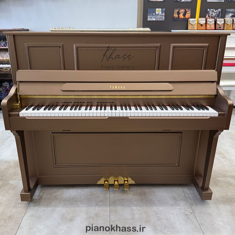 پیانو طرح آکوستیک یاماها ydp125 pro قهوه ای لاکچری