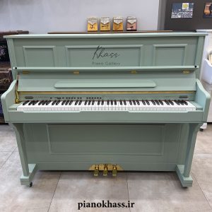 پیانو طرح آکوستیک یاماها ydp125 pro روکش سافت تاچ رنگ پسته ای