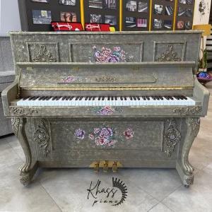 Yamaha YDP148 Pro Acoustic Design Piano, Luxury Patina Design